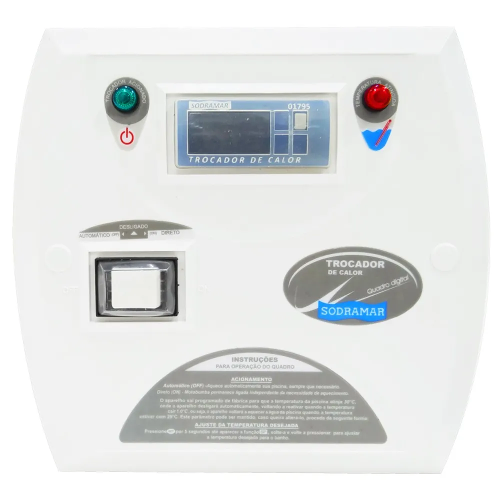 PAINEL DIGITAL PARA TROCADOR DE CALOR YES - SODRAMAR