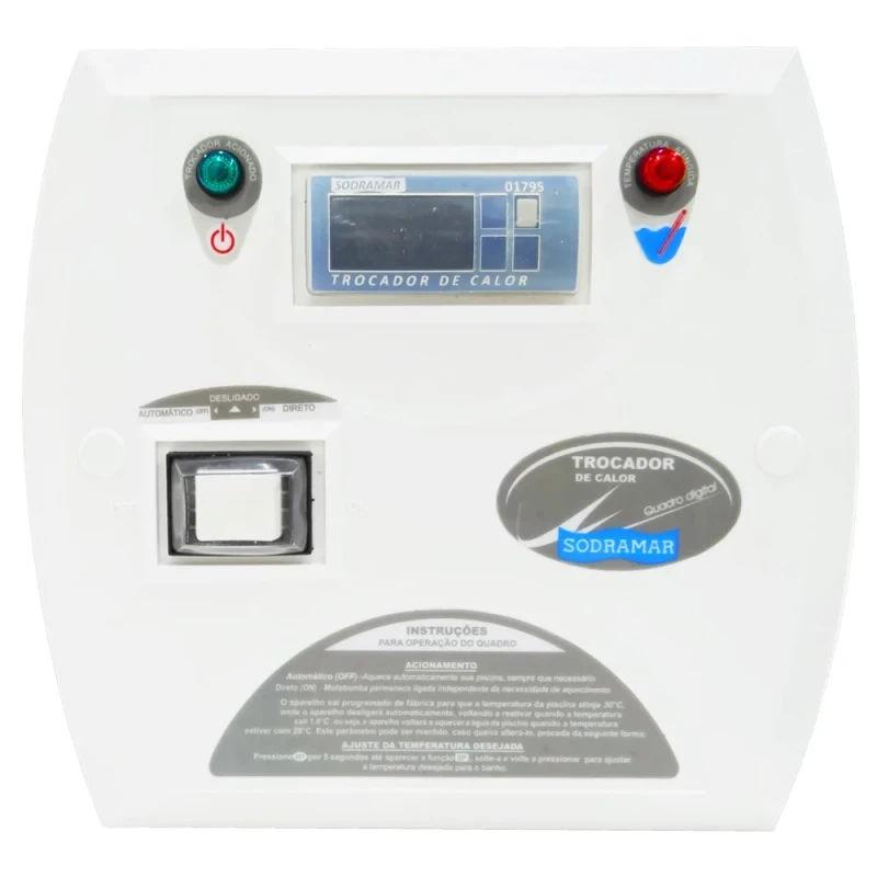 PAINEL DIGITAL PARA TROCADOR DE CALOR YES - SODRAMAR