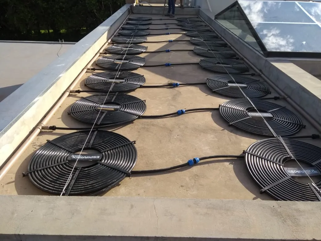 COLETOR SOLAR DE PISCINA CARACOL INDUSTEK - Imagem 2